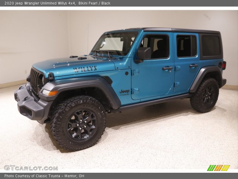 Bikini Pearl / Black 2020 Jeep Wrangler Unlimited Willys 4x4