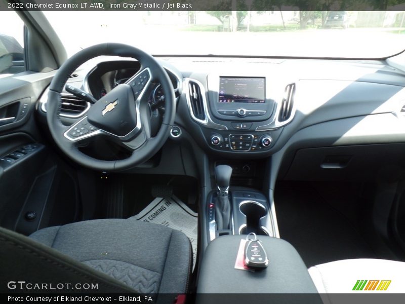 Iron Gray Metallic / Jet Black 2022 Chevrolet Equinox LT AWD