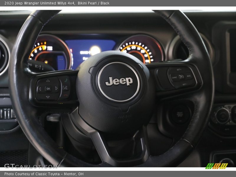 Bikini Pearl / Black 2020 Jeep Wrangler Unlimited Willys 4x4