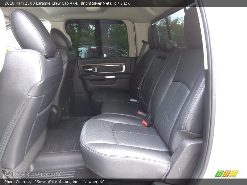 Bright Silver Metallic / Black 2018 Ram 2500 Laramie Crew Cab 4x4