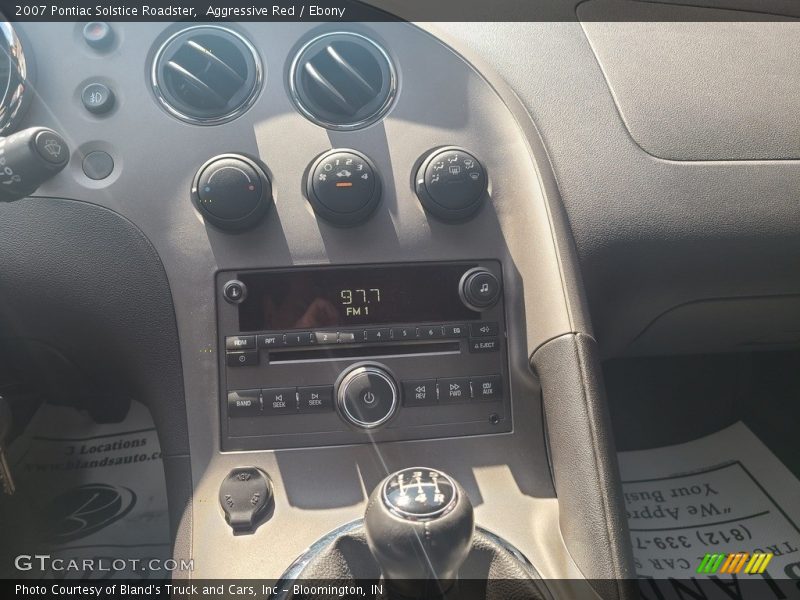 Aggressive Red / Ebony 2007 Pontiac Solstice Roadster