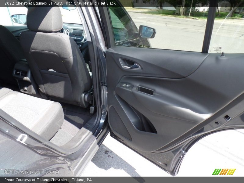 Iron Gray Metallic / Jet Black 2022 Chevrolet Equinox LT AWD