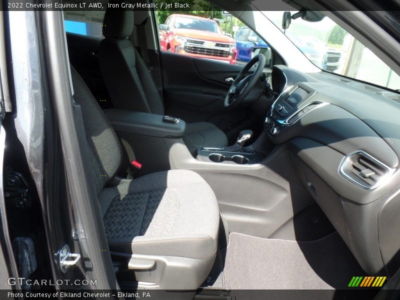 Iron Gray Metallic / Jet Black 2022 Chevrolet Equinox LT AWD