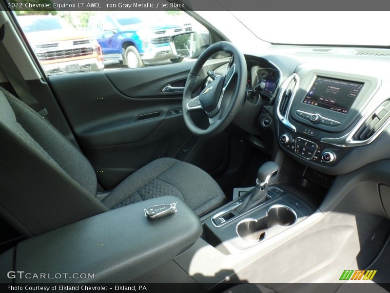 Iron Gray Metallic / Jet Black 2022 Chevrolet Equinox LT AWD