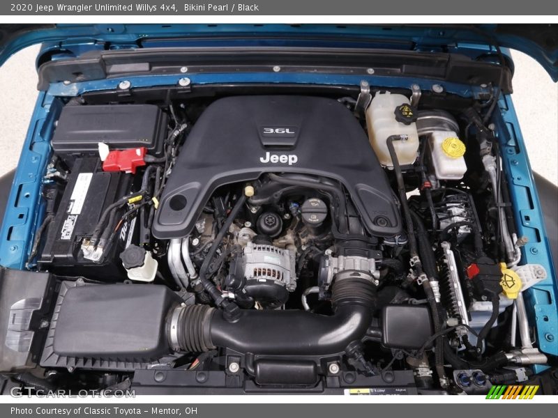 Bikini Pearl / Black 2020 Jeep Wrangler Unlimited Willys 4x4