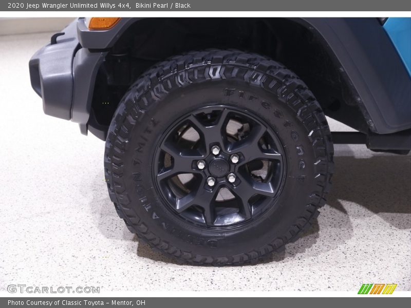 Bikini Pearl / Black 2020 Jeep Wrangler Unlimited Willys 4x4
