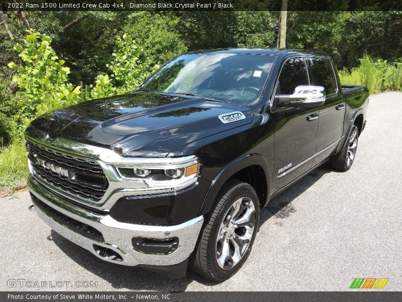 Diamond Black Crystal Pearl / Black 2022 Ram 1500 Limited Crew Cab 4x4