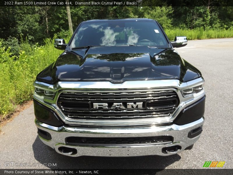 Diamond Black Crystal Pearl / Black 2022 Ram 1500 Limited Crew Cab 4x4