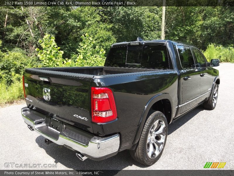 Diamond Black Crystal Pearl / Black 2022 Ram 1500 Limited Crew Cab 4x4