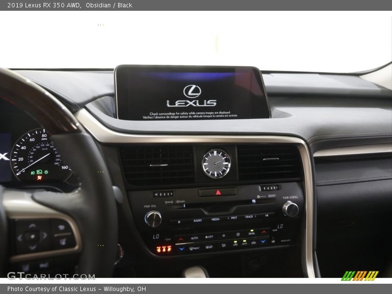 Obsidian / Black 2019 Lexus RX 350 AWD
