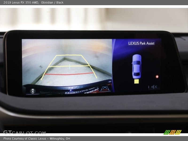 Obsidian / Black 2019 Lexus RX 350 AWD