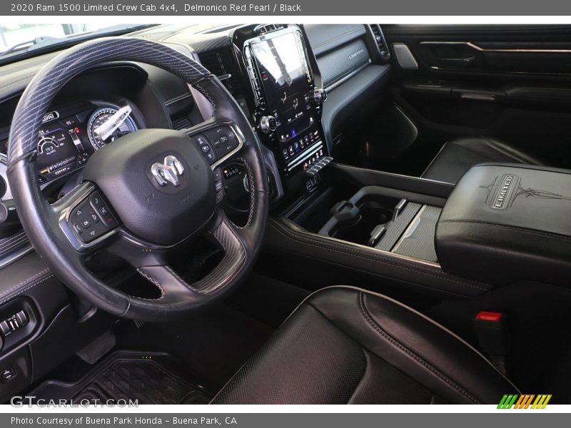 Delmonico Red Pearl / Black 2020 Ram 1500 Limited Crew Cab 4x4