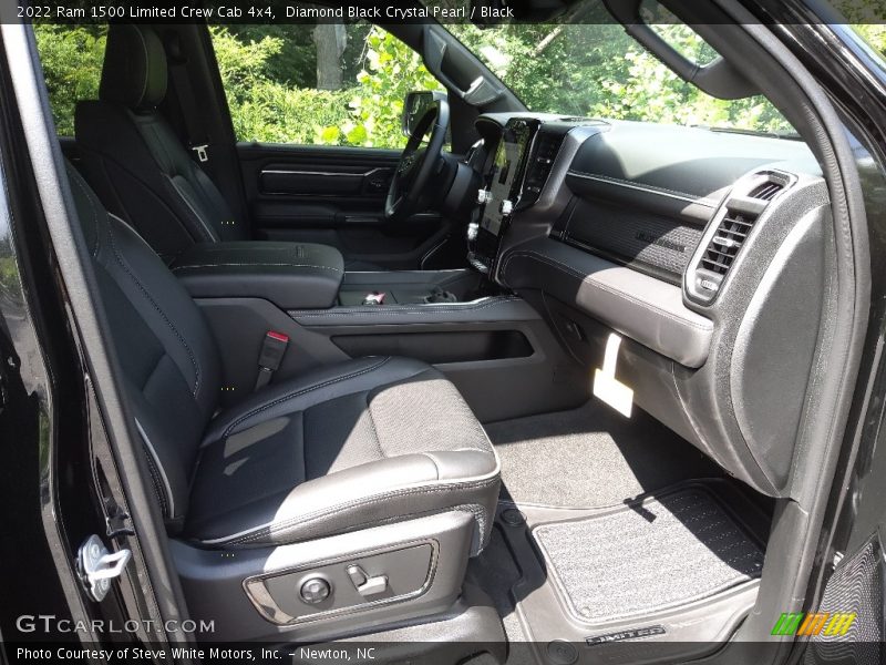 Diamond Black Crystal Pearl / Black 2022 Ram 1500 Limited Crew Cab 4x4
