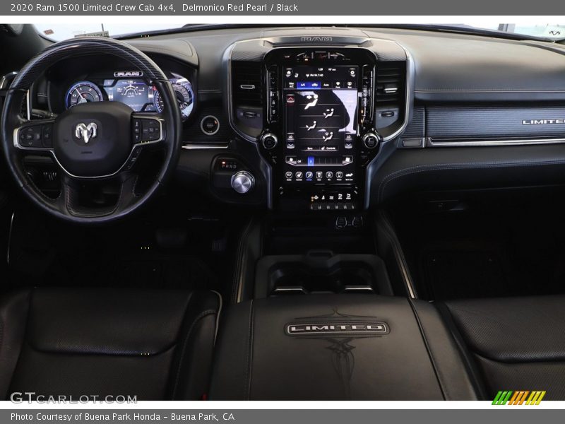 Delmonico Red Pearl / Black 2020 Ram 1500 Limited Crew Cab 4x4