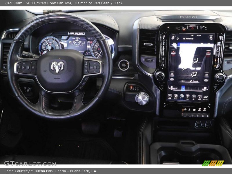 Delmonico Red Pearl / Black 2020 Ram 1500 Limited Crew Cab 4x4