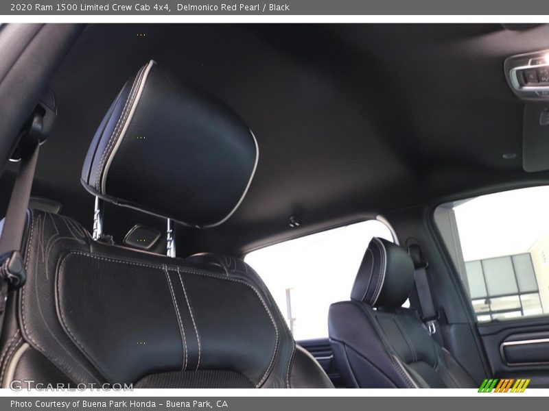 Delmonico Red Pearl / Black 2020 Ram 1500 Limited Crew Cab 4x4