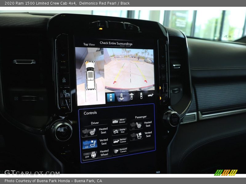 Delmonico Red Pearl / Black 2020 Ram 1500 Limited Crew Cab 4x4