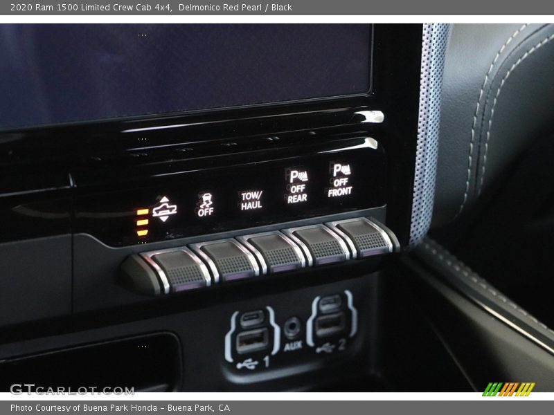 Delmonico Red Pearl / Black 2020 Ram 1500 Limited Crew Cab 4x4