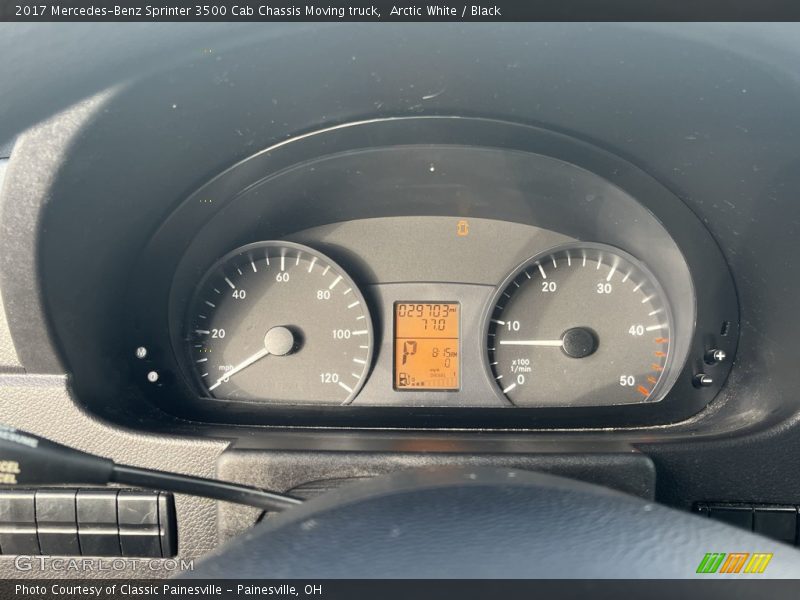  2017 Sprinter 3500 Cab Chassis Moving truck 3500 Cab Chassis Moving truck Gauges