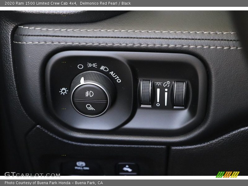 Delmonico Red Pearl / Black 2020 Ram 1500 Limited Crew Cab 4x4