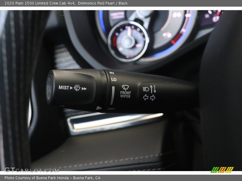 Delmonico Red Pearl / Black 2020 Ram 1500 Limited Crew Cab 4x4