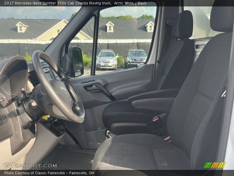 Front Seat of 2017 Sprinter 3500 Cab Chassis Moving truck
