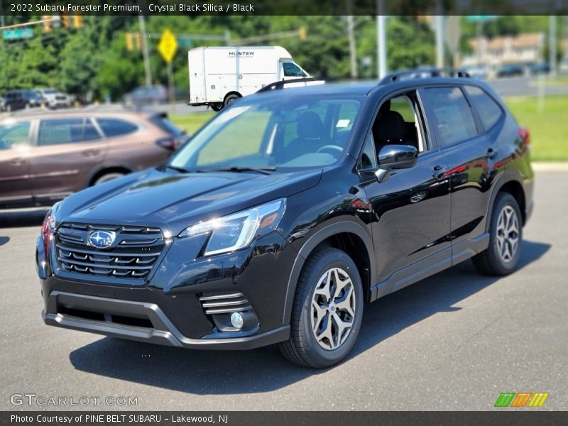 Crystal Black Silica / Black 2022 Subaru Forester Premium