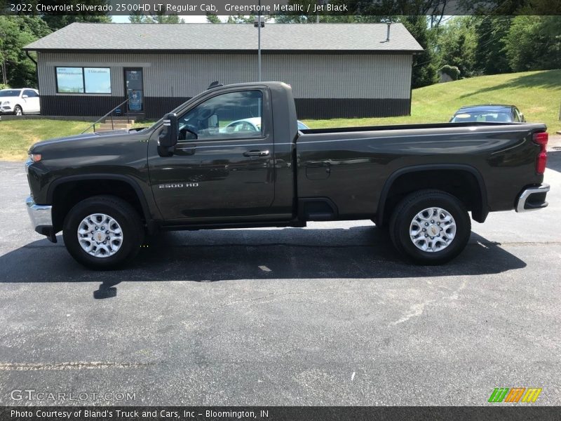 Greenstone Metallic / Jet Black 2022 Chevrolet Silverado 2500HD LT Regular Cab