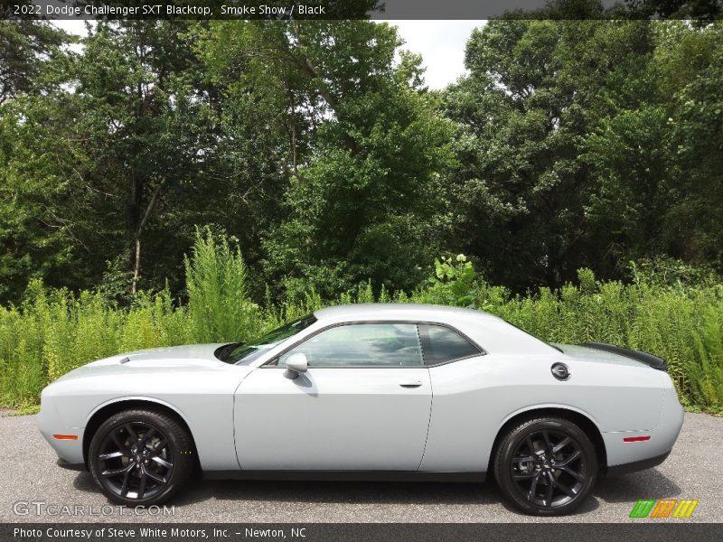 Smoke Show / Black 2022 Dodge Challenger SXT Blacktop