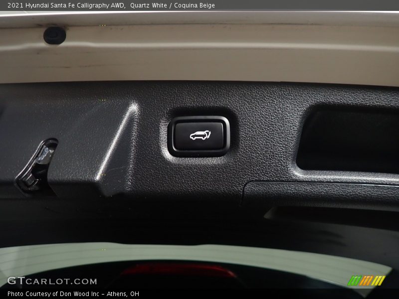 Quartz White / Coquina Beige 2021 Hyundai Santa Fe Calligraphy AWD
