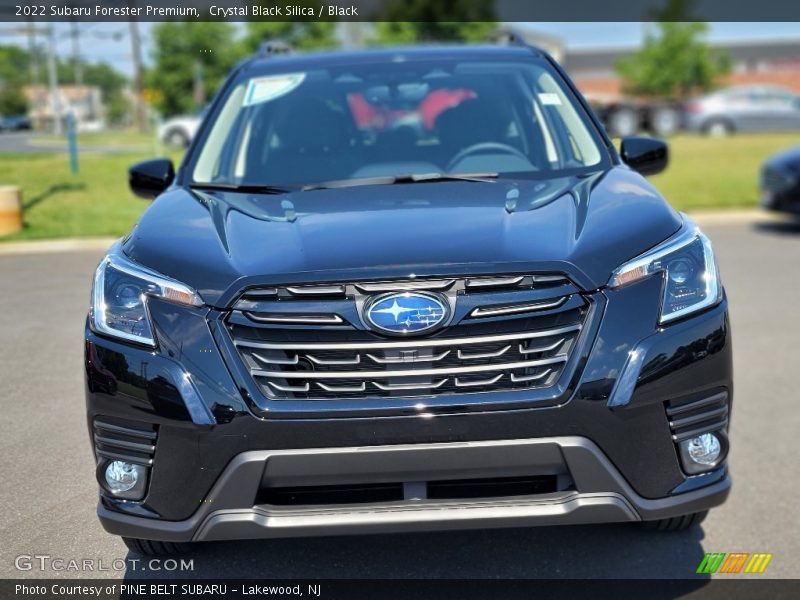 Crystal Black Silica / Black 2022 Subaru Forester Premium