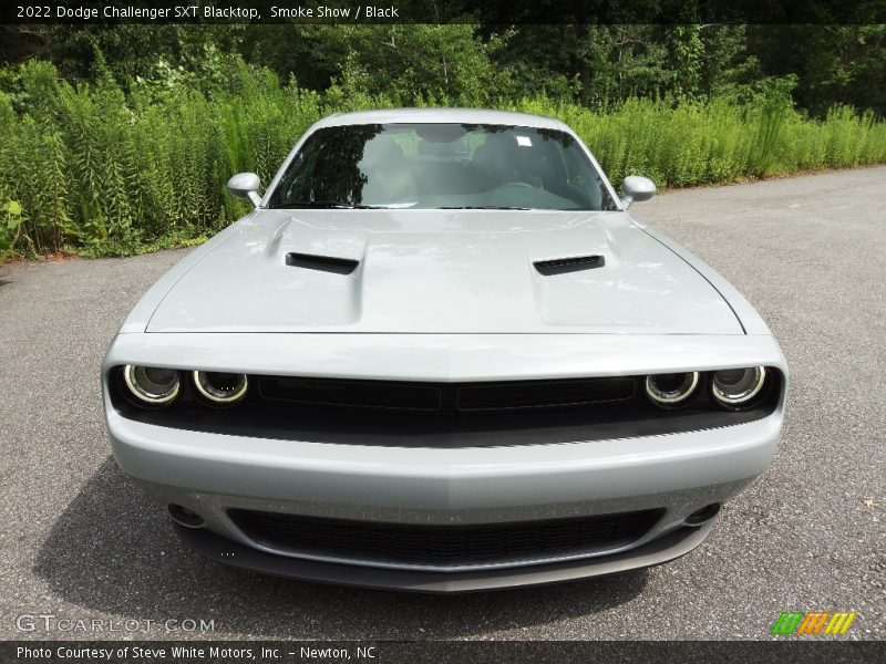 Smoke Show / Black 2022 Dodge Challenger SXT Blacktop