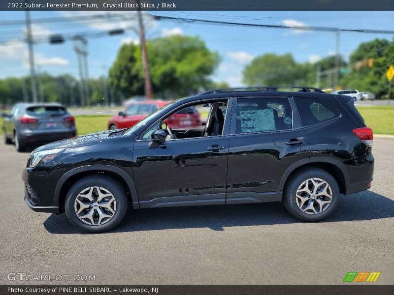 Crystal Black Silica / Black 2022 Subaru Forester Premium