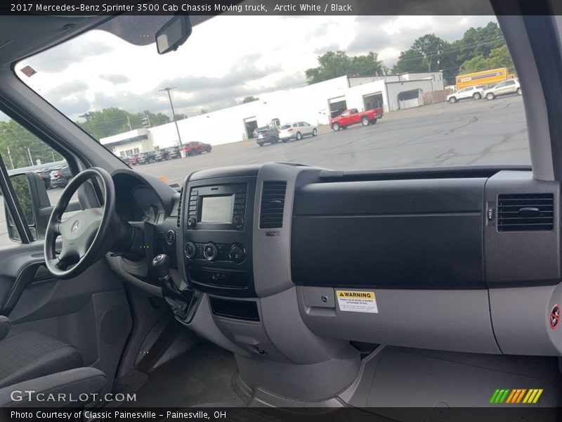Dashboard of 2017 Sprinter 3500 Cab Chassis Moving truck