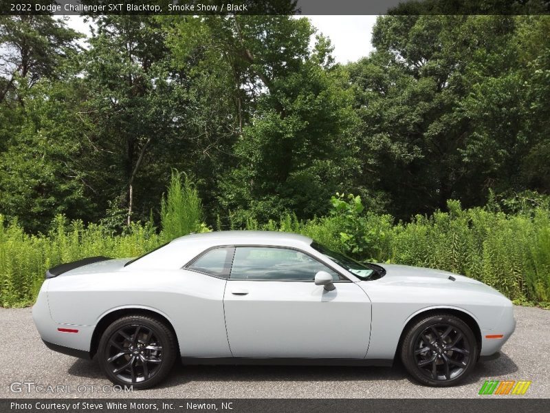 Smoke Show / Black 2022 Dodge Challenger SXT Blacktop