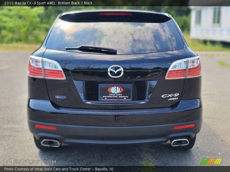 Brilliant Black / Black 2010 Mazda CX-9 Sport AWD