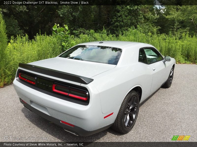 Smoke Show / Black 2022 Dodge Challenger SXT Blacktop