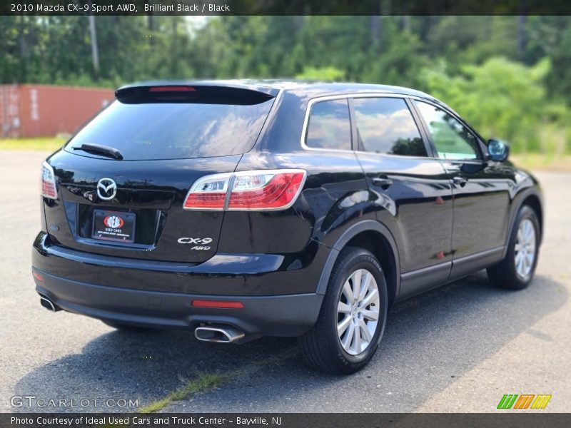 Brilliant Black / Black 2010 Mazda CX-9 Sport AWD