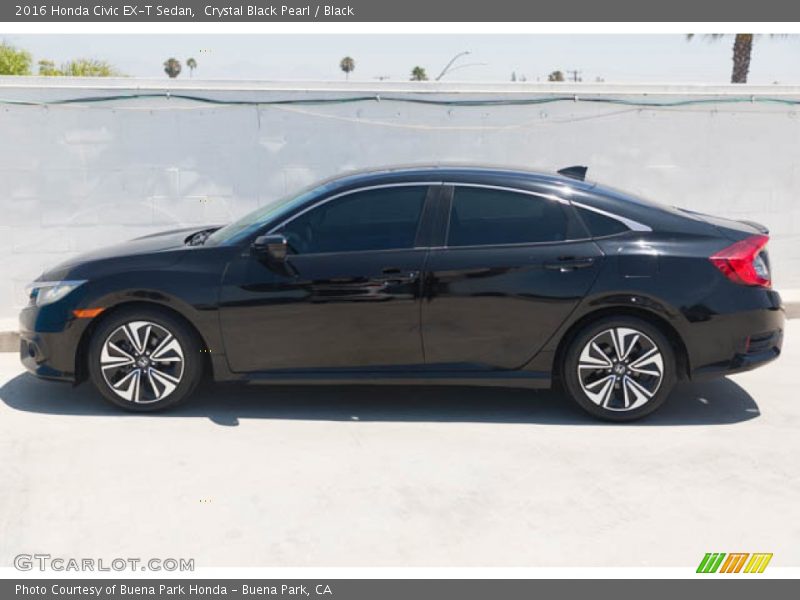 2016 Civic EX-T Sedan Crystal Black Pearl