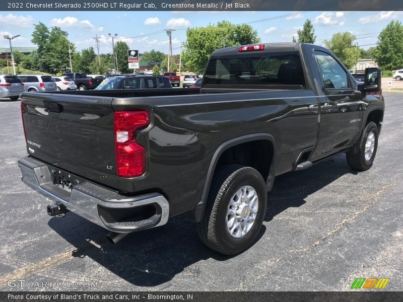 Greenstone Metallic / Jet Black 2022 Chevrolet Silverado 2500HD LT Regular Cab