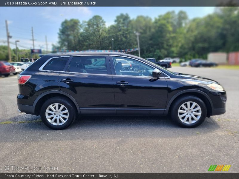 Brilliant Black / Black 2010 Mazda CX-9 Sport AWD