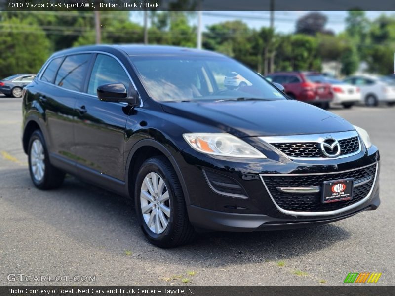 Brilliant Black / Black 2010 Mazda CX-9 Sport AWD