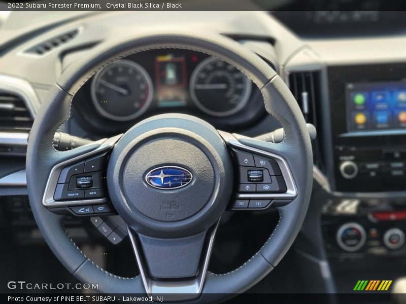 Crystal Black Silica / Black 2022 Subaru Forester Premium