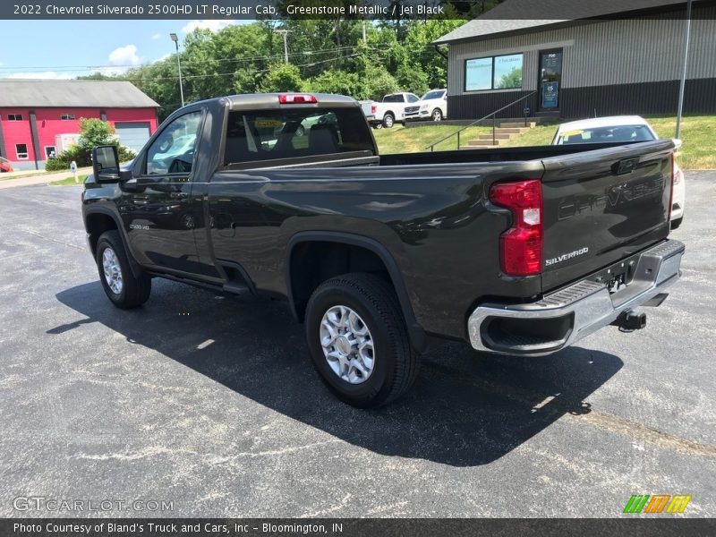 Greenstone Metallic / Jet Black 2022 Chevrolet Silverado 2500HD LT Regular Cab