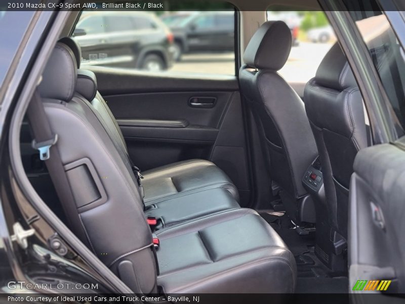 Brilliant Black / Black 2010 Mazda CX-9 Sport AWD