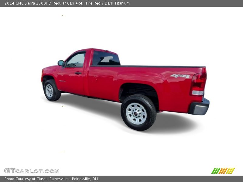 Fire Red / Dark Titanium 2014 GMC Sierra 2500HD Regular Cab 4x4