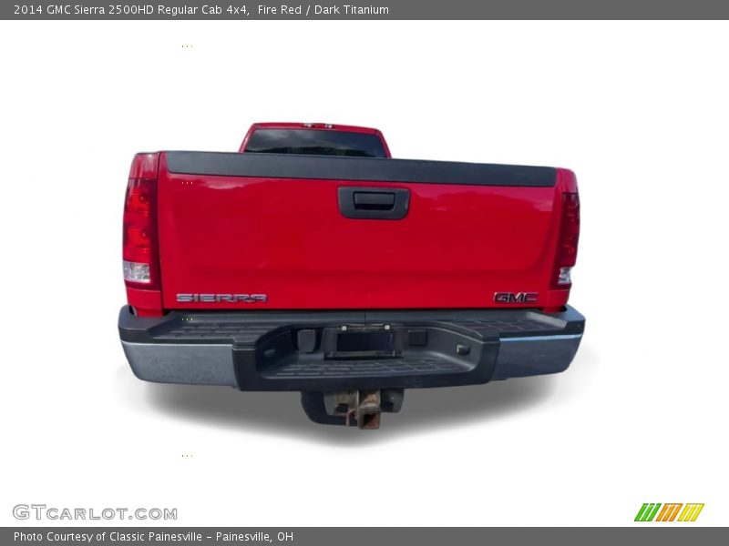 Fire Red / Dark Titanium 2014 GMC Sierra 2500HD Regular Cab 4x4