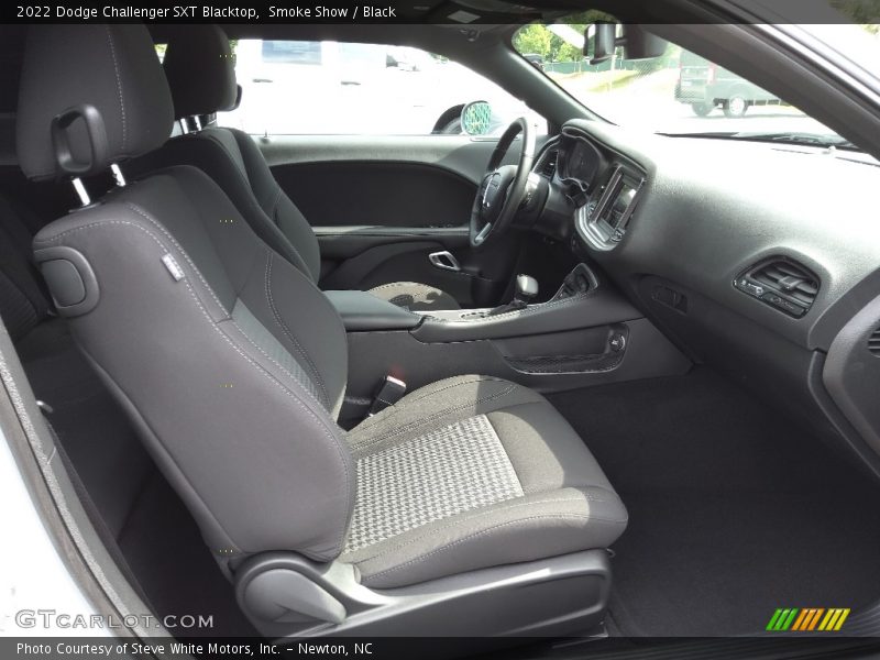 Smoke Show / Black 2022 Dodge Challenger SXT Blacktop