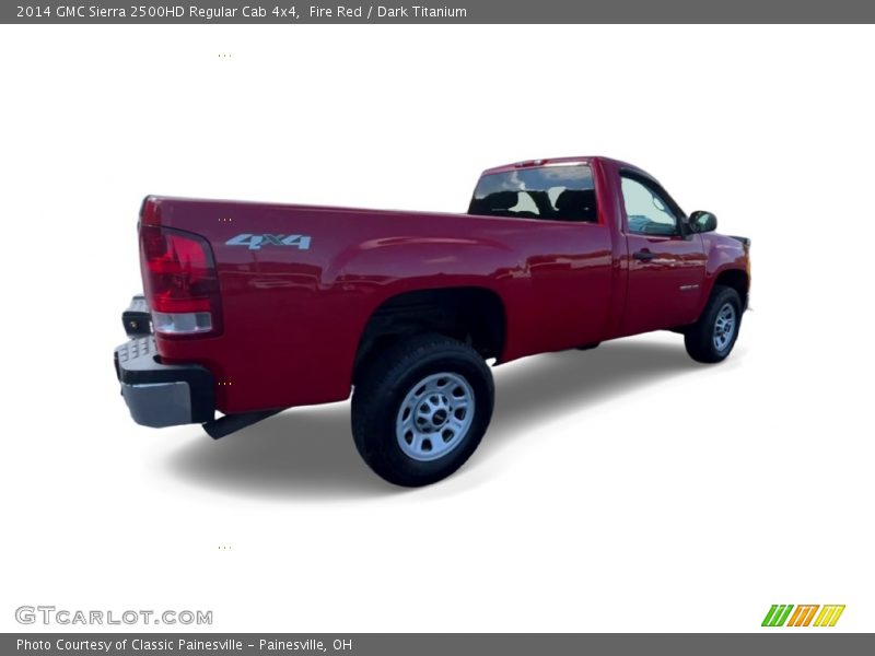 Fire Red / Dark Titanium 2014 GMC Sierra 2500HD Regular Cab 4x4