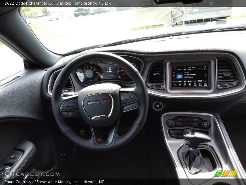 Smoke Show / Black 2022 Dodge Challenger SXT Blacktop